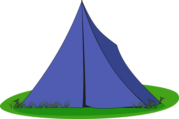 tent blue