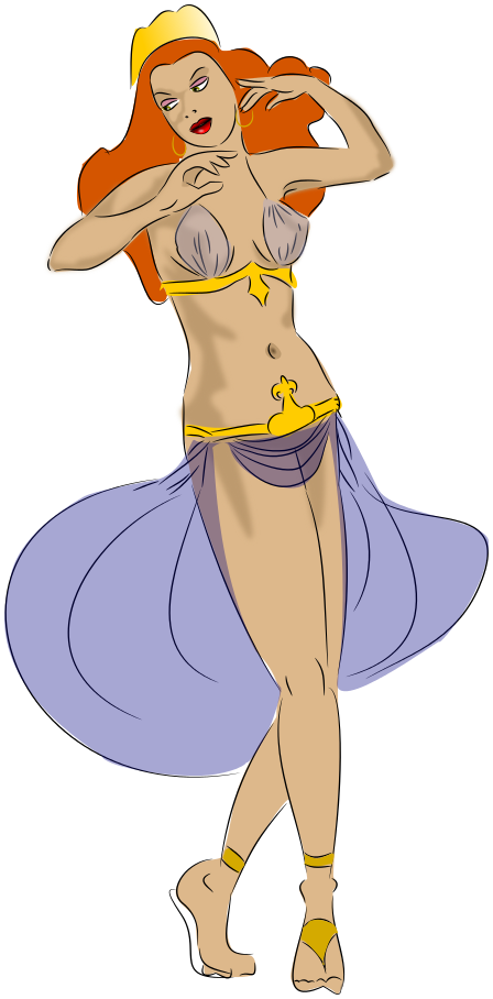 clipart belly dancer - photo #24