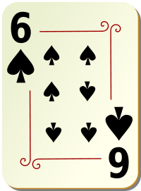 ornamental deck 6 of spades
