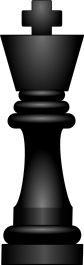 chess piece black king