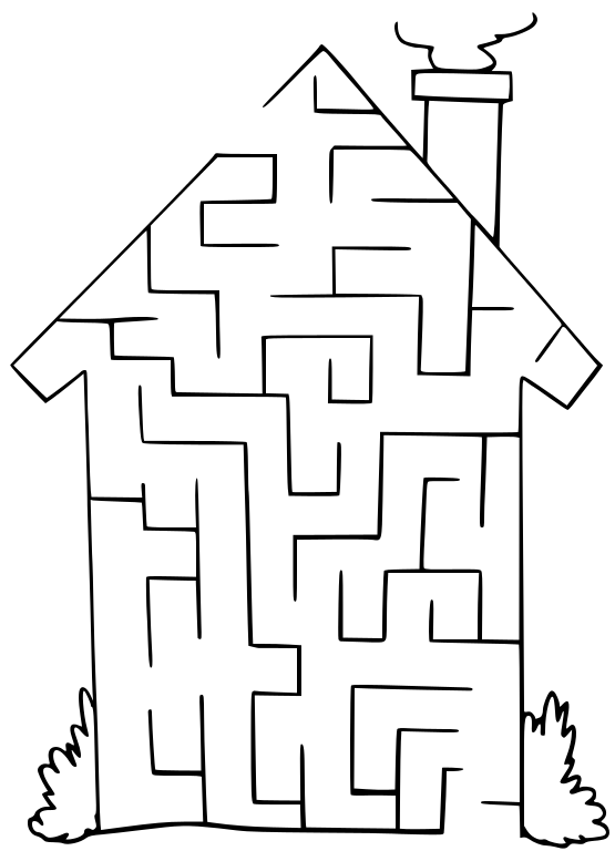 maze house