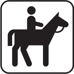 horseback riding icon 2