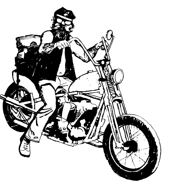 motorcycle dude
