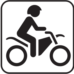 motorcycle riding icon 2