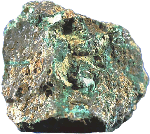 Garneirite  a green nickel ore