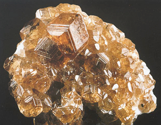 Garnet crystal
