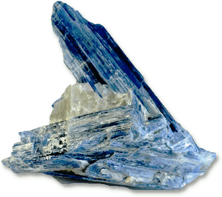 Kyanite  blades with Quartz