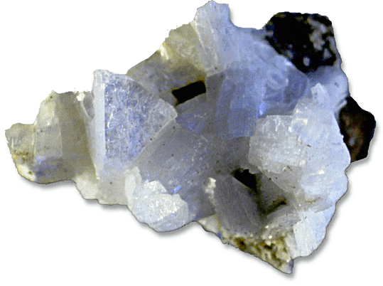 Mordenite  crystal cluster
