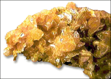 Orpiment  monoclinic arsenic sulfide