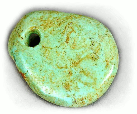 Chacoan Turquoise pendant circa AD 1000