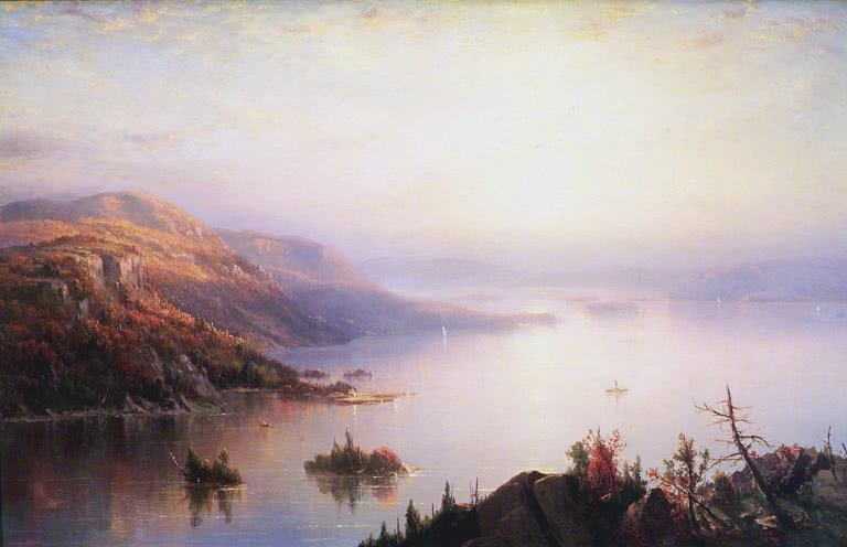Lake George painting