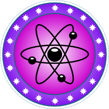 atom badge