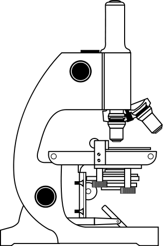 microscope lineart