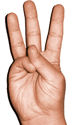 sign language photo W unlabeled