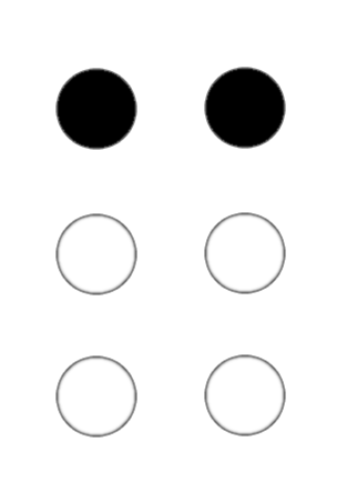 braille C or 3