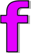 lowercase F purple