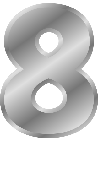 silver number 8