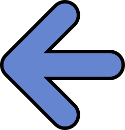 arrow blue rounded left
