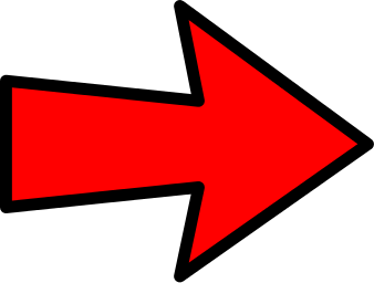 arrow outline red right - /signs_symbol/arrows/arrows_color ...