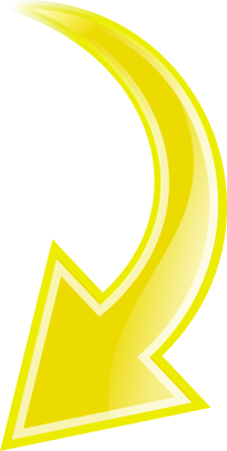 arrow curved yellow down