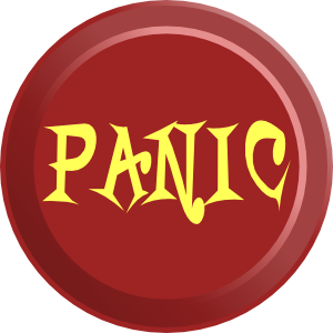 Panic Button red