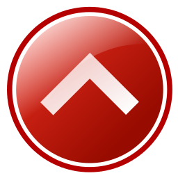 Direction Arrow Red Up Signs Symbol Button Button Direction