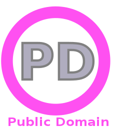 public domain icon pink