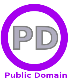 public domain icon purple