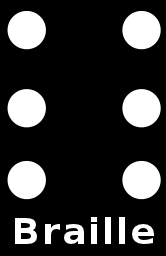 braille w label dark