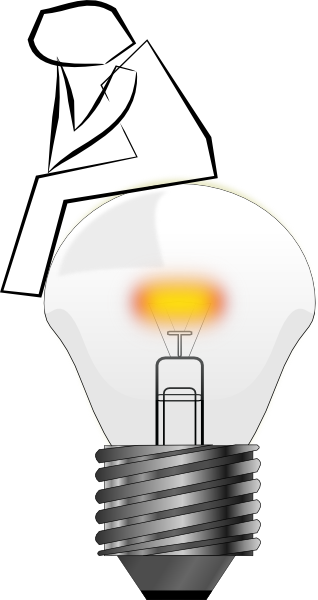 idea thinking bulb