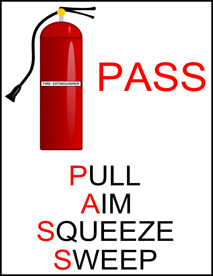 PASS pull aim squeeze sweep