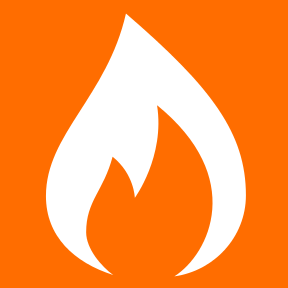 fire icon orange