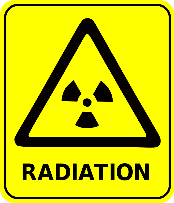 safety sign radiation