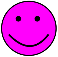 smiley mood happy purple