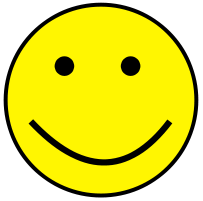 smiley mood happy yellow