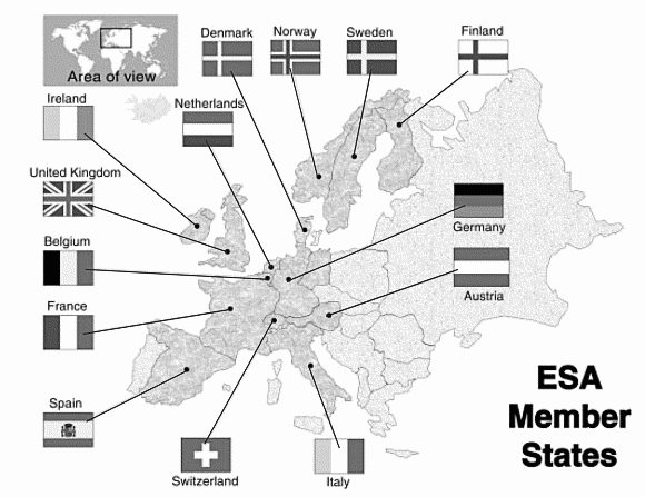 ESA member states