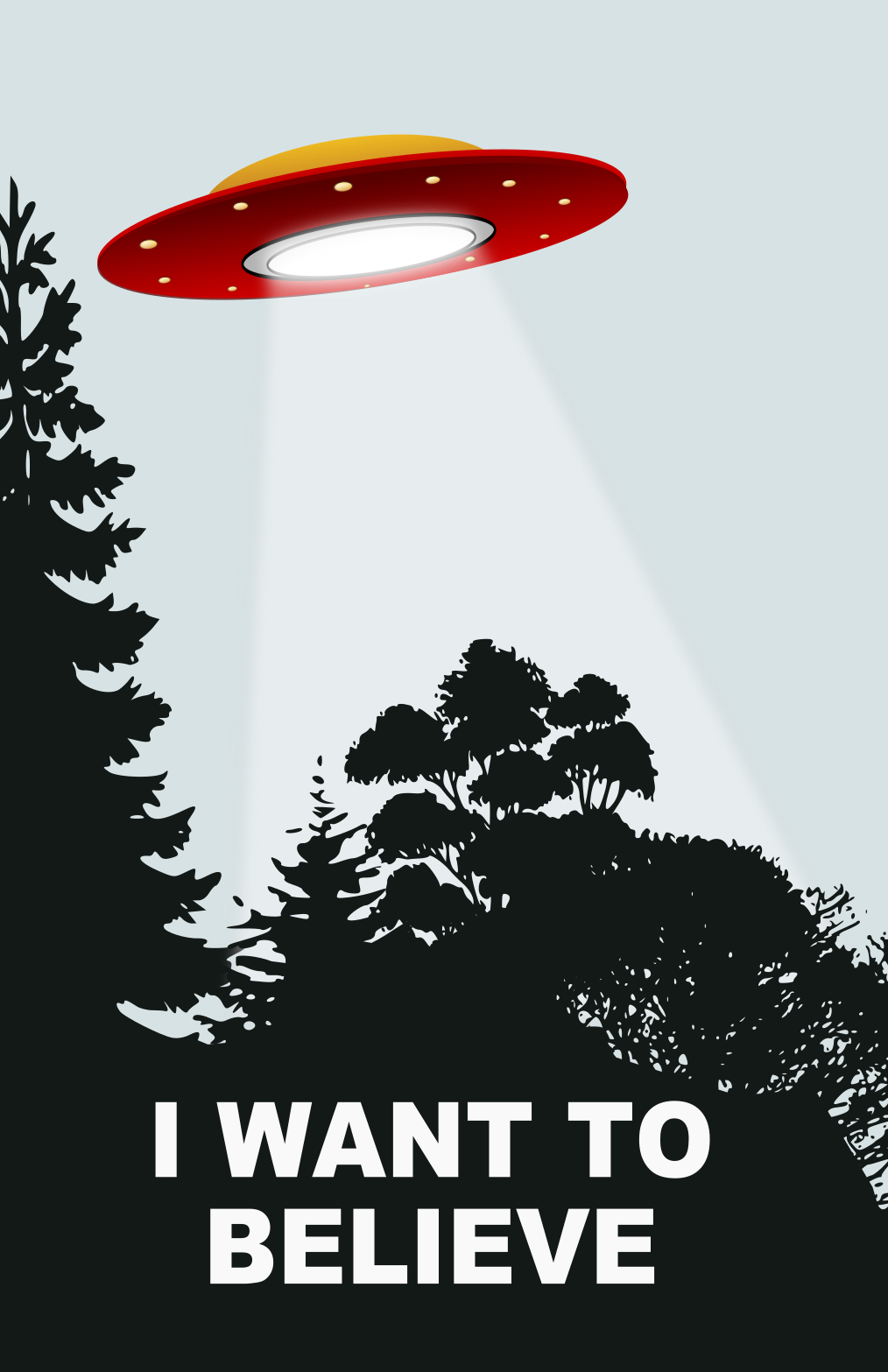UFO want to believe