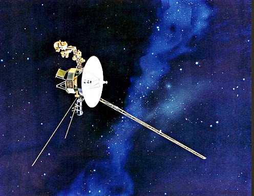 Voyager 1 artist rendering