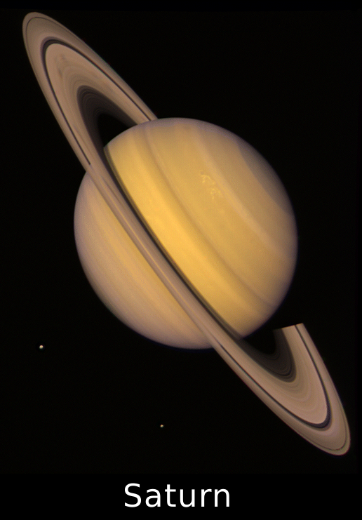 Saturn w label