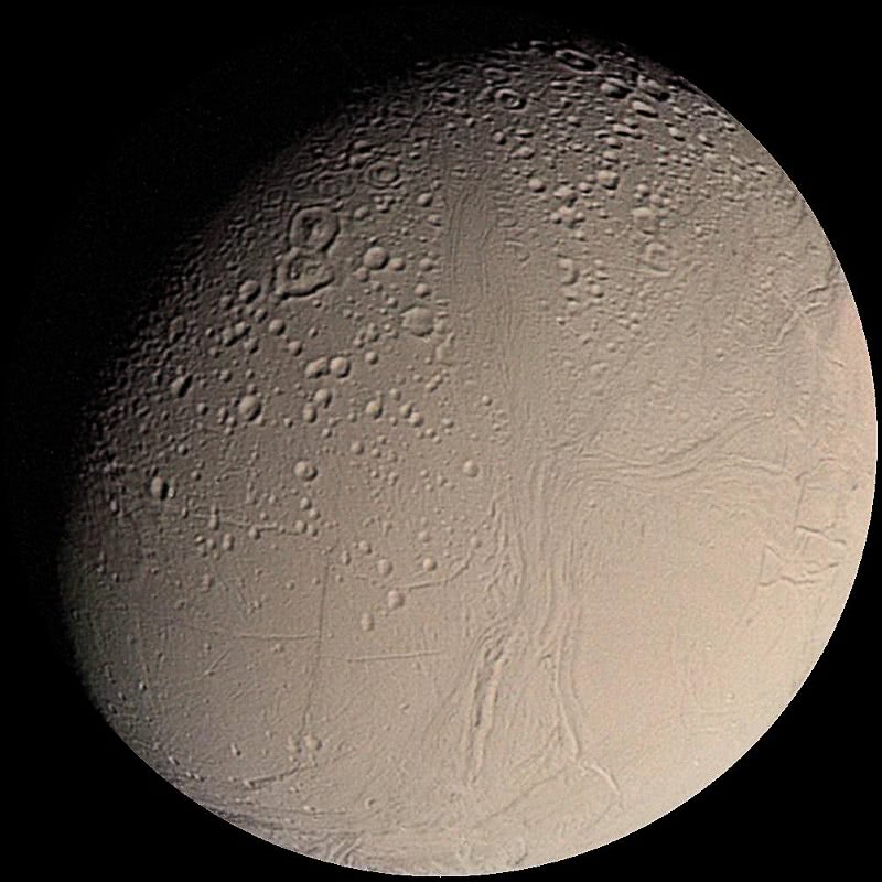 Enceladus moon of Saturn