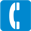 phone icon blue