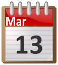 calendar March 13