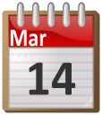 calendar March 14