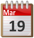 calendar March 19