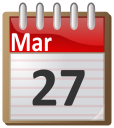 calendar March 27