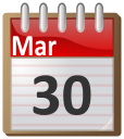 calendar March 30