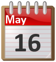calendar May 16