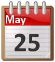 calendar May 25