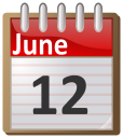calendar June 12