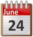 calendar June 24